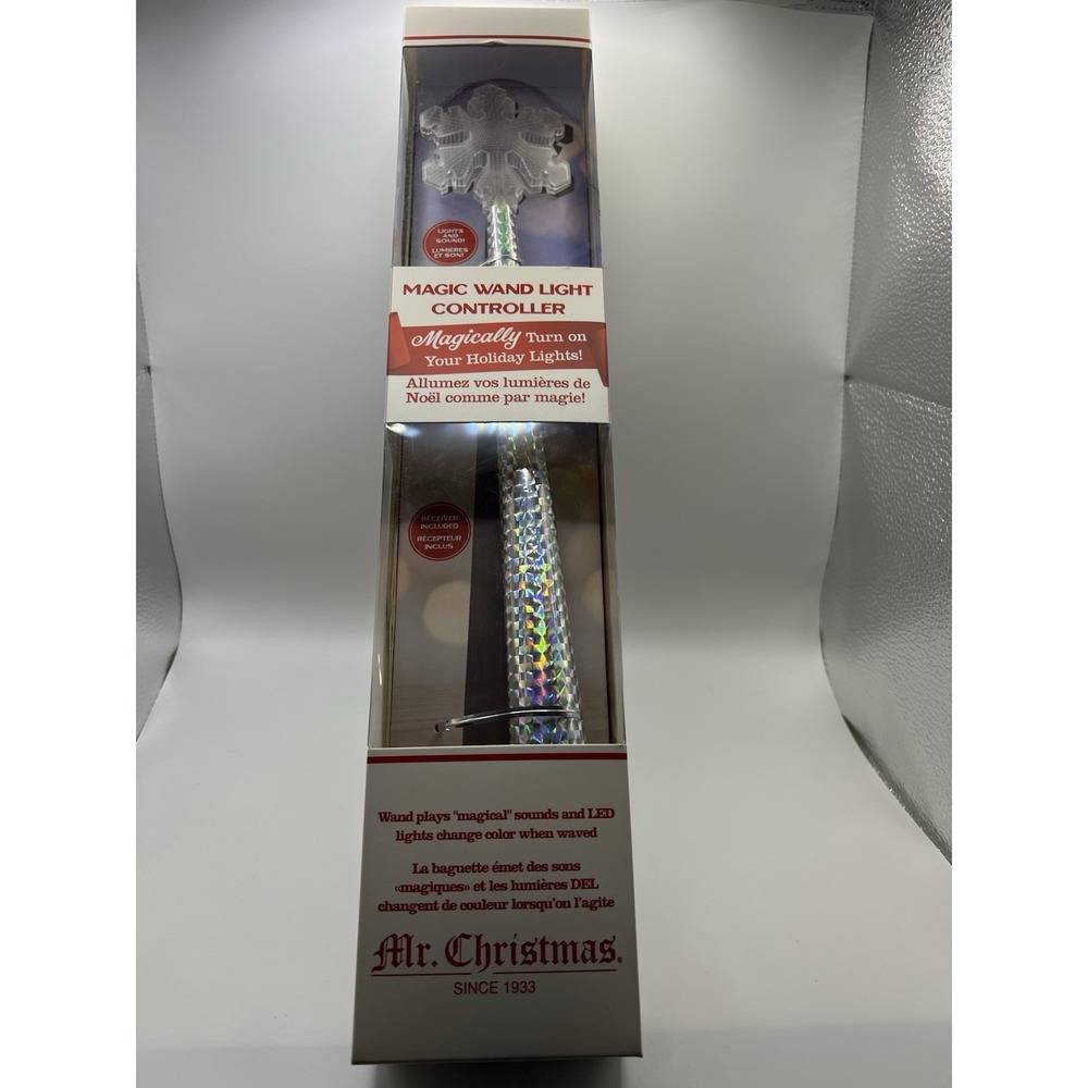Mr. Christmas Magic Wand Silver